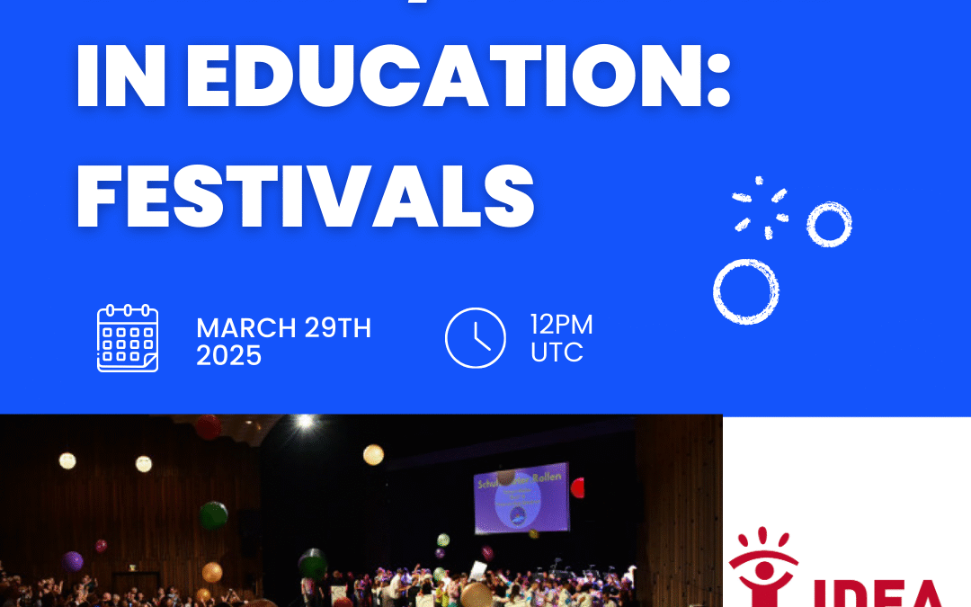 IDEA WEBINAR: “Drama/Theatre in Education: Festivals”